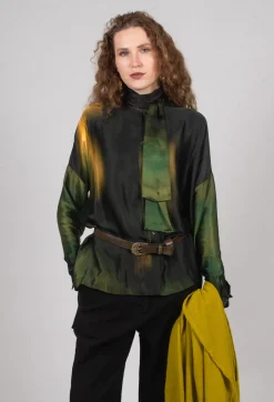 Masnada Shirts & Blouses^Lute Shirt in Bokeh Black