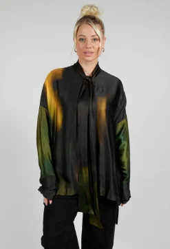 Masnada Shirts & Blouses^Lute Shirt in Bokeh Black