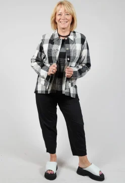 Mama B Shirts & Blouses^Macro Q Shirt in Nero