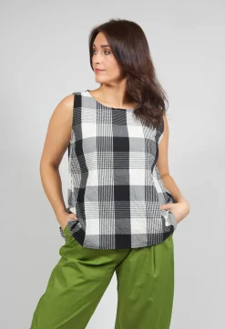 Mama B Shirts & Blouses^Macro Q Shirt in Nero