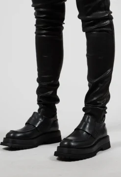 Malloni Boots^Madoka Loafer in Nero