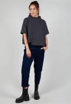 Mama B Coats^Magia J Cape in Blu