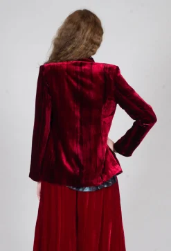 Bianco Levrin Jackets^Maika Jacket in Tiedye Red