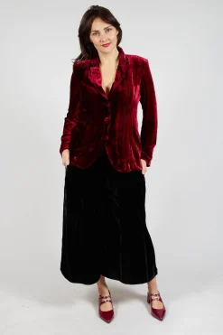 Bianco Levrin Jackets^Maika Jacket in Tiedye Red