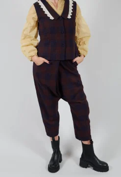 Ewa I Walla Trousers^Majvi Trousers in Check