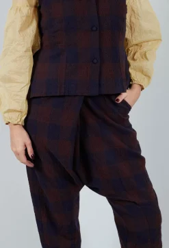 Ewa I Walla Trousers^Majvi Trousers in Check