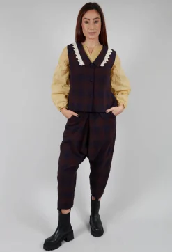 Ewa I Walla Trousers^Majvi Trousers in Check