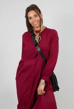 Elemente Clemente Dresses^Maleha Dress in Scarlet