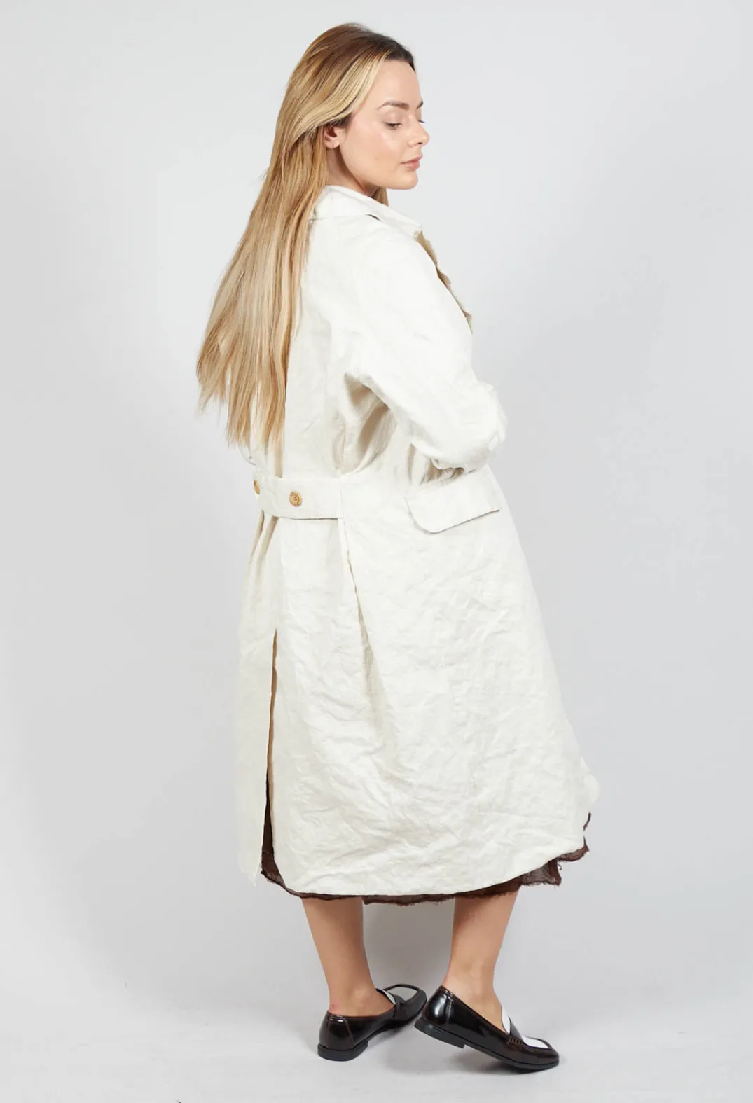 Hannoh Wessel Coats^Mallory Coat in Natural