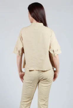 Aequamente Shirts & Blouses^Mandarin Collar Blouse in Juta