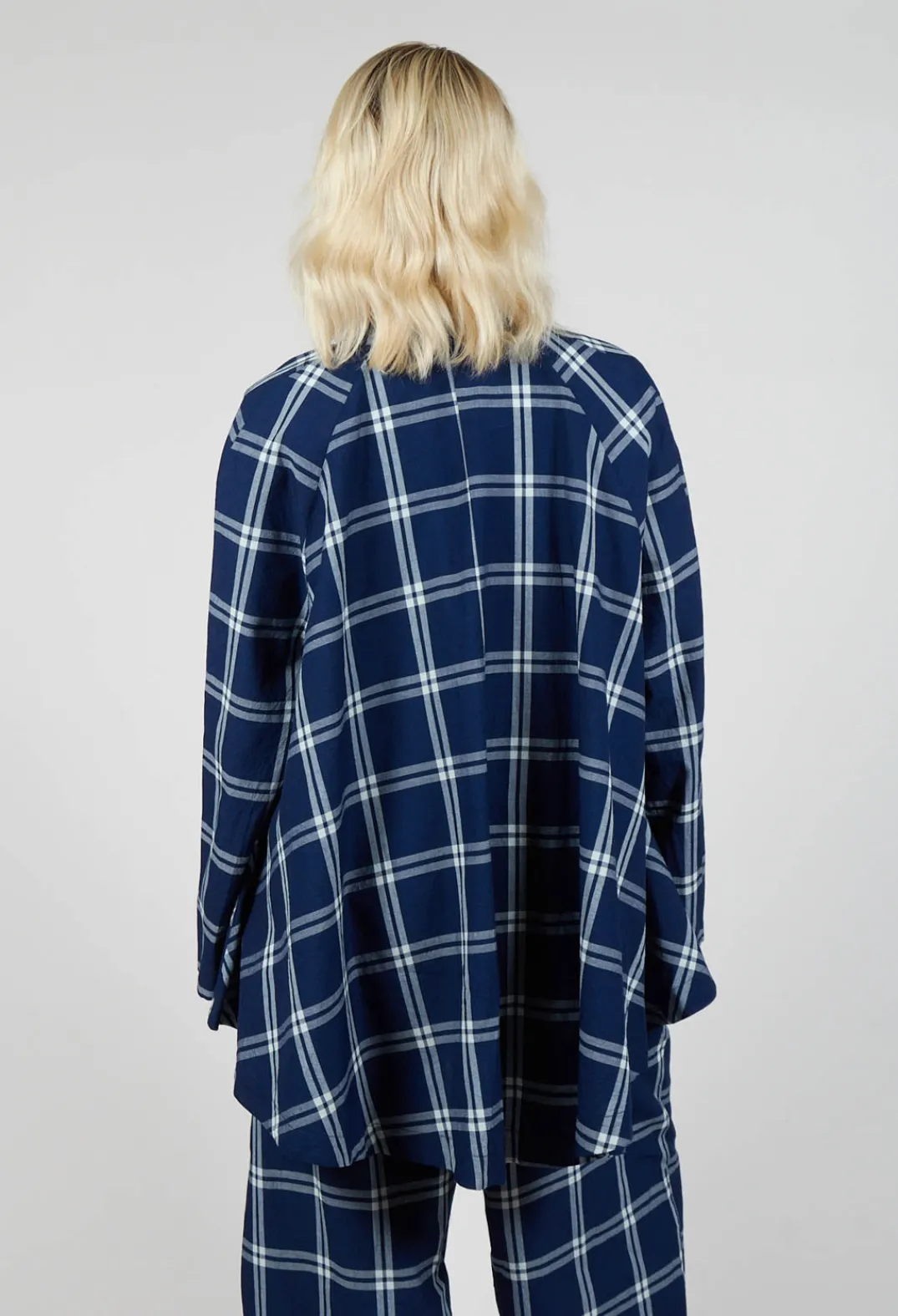 Amici Jackets^Mandarin Collar Jacket in Indigo