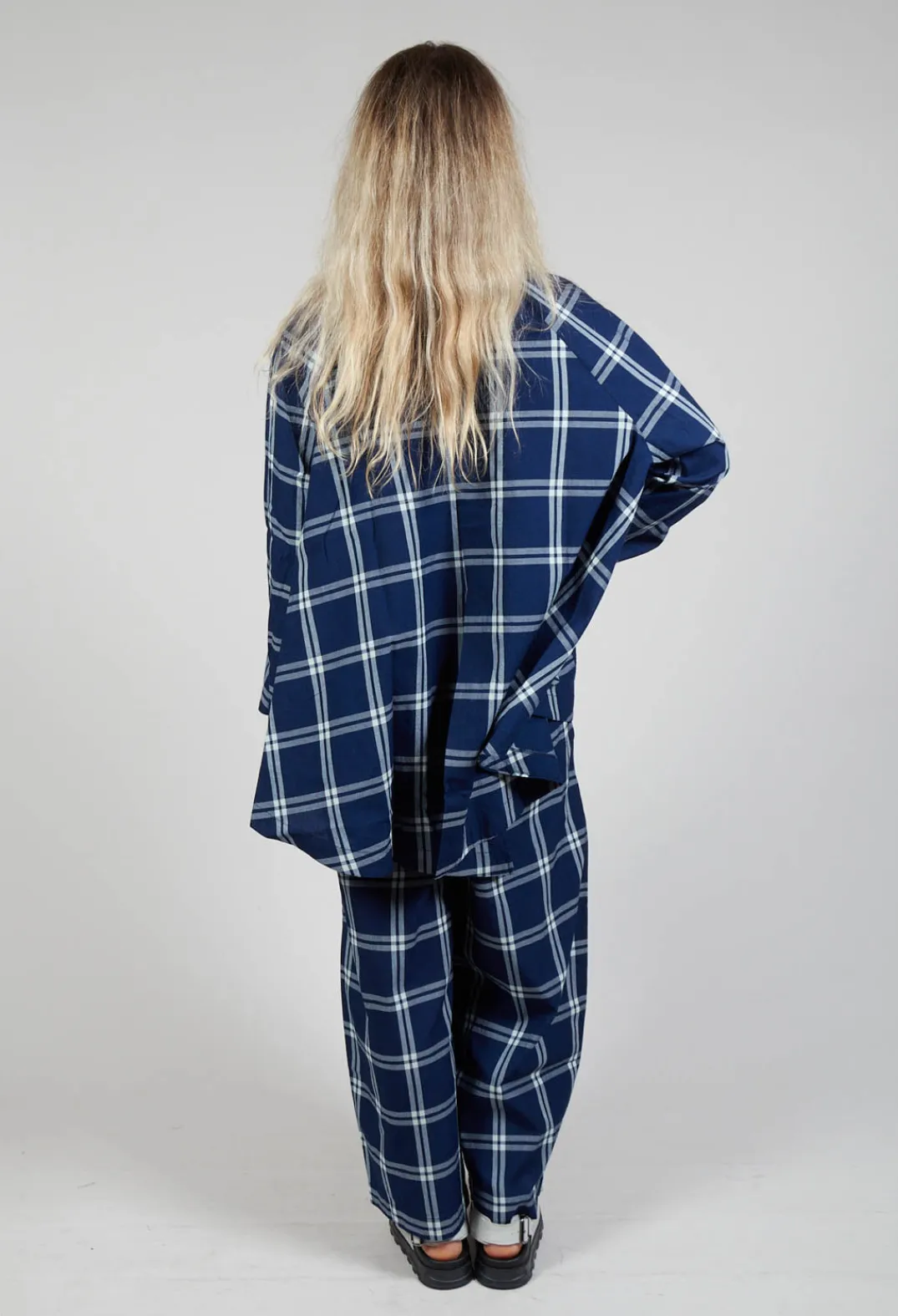 Amici Jackets^Mandarin Collar Jacket in Indigo