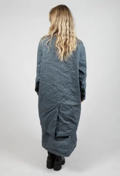 Hannoh Wessel Coats^Marta Coat in Zinc Stripe