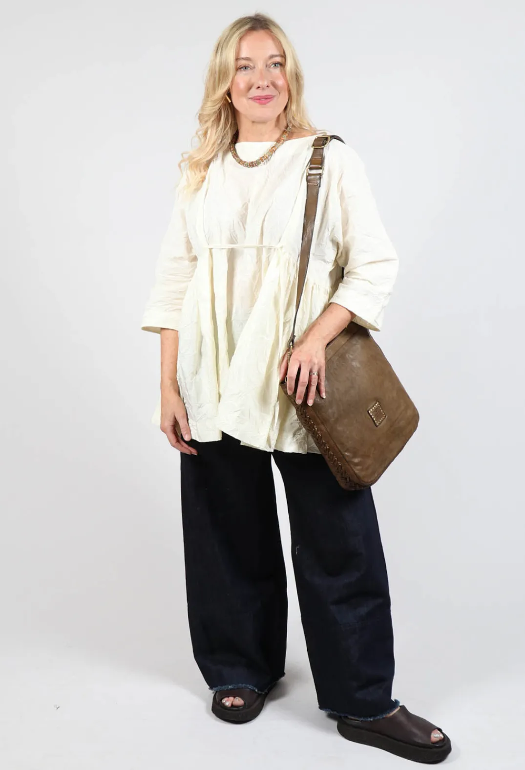 Mama B Shirts & Blouses^Marte G Shirt In Mandorla