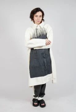 Rundholz Mainline Coats^Maxi Pocket Coat in Black Paint