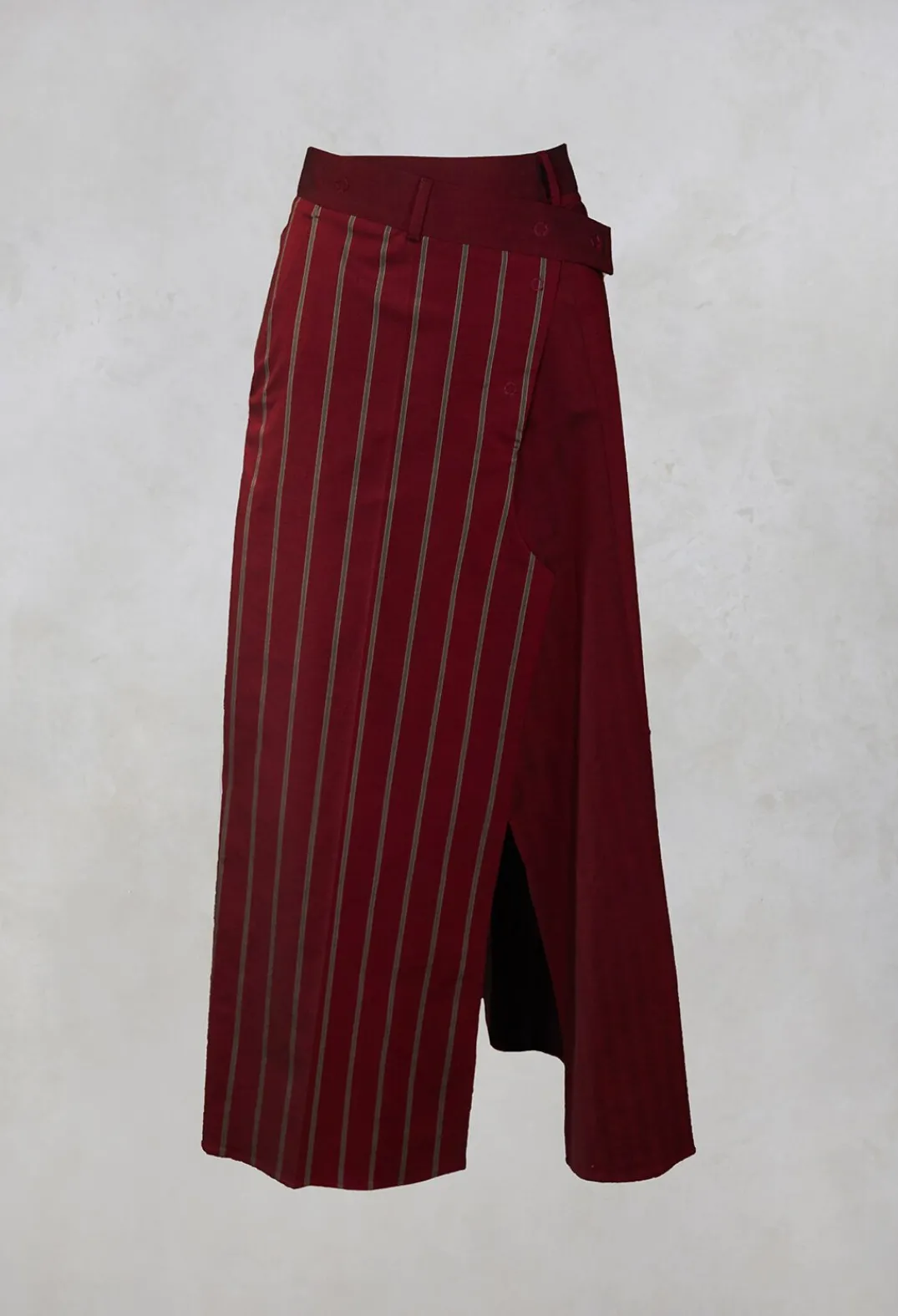 Oblique Creations Co-ords & Suits^Maxi Skirt in Red