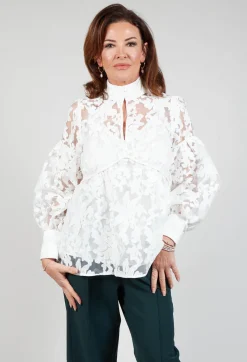 Dea Kudibal Shirts & Blouses^Maxine Blouse in Fleur Natural White