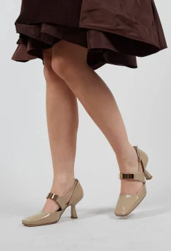 Malloni Heels^Mekare Heels in Sabbia