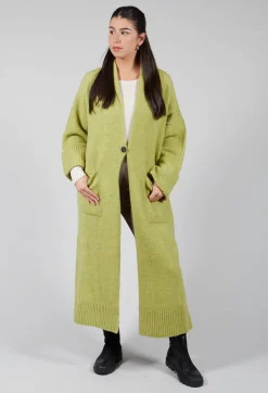 Isabel Benenato Coats^Merino Wool Overcoat in Green