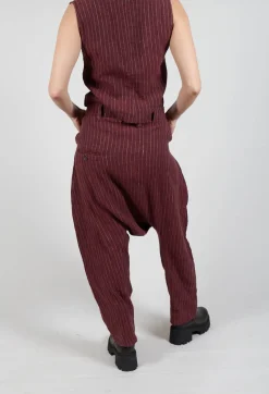 Ewa I Walla Trousers^Merja Trousers in Burgundy