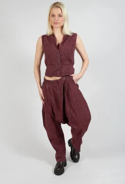 Ewa I Walla Trousers^Merja Trousers in Burgundy