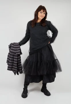 Pluslavie Jumpers^Mesh Knit in Anthra