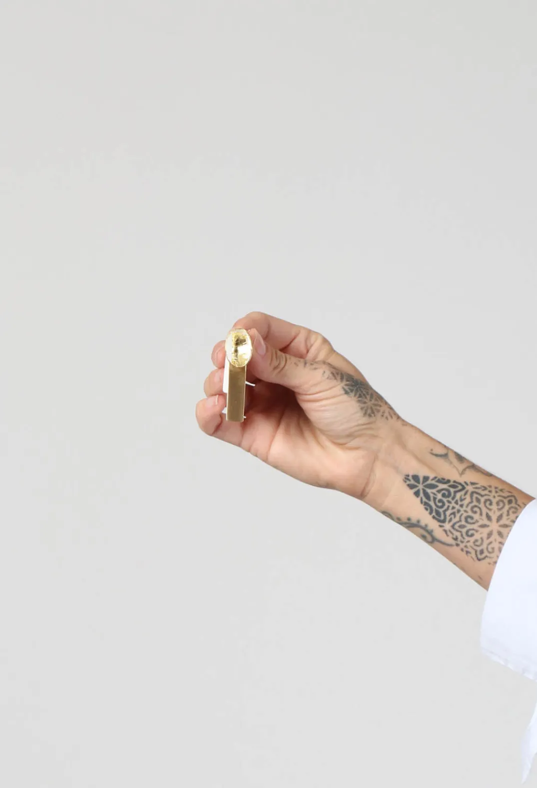 Katerina Vassou Earrings^Metal Earrings in Gold and White
