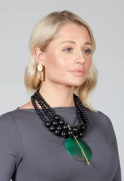 Katerina Vassou Earrings^Metal Earrings in Gold and White
