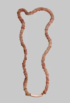 Petra Meiren Necklaces^Metallic Long Necklace in Orange