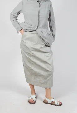 Rundholz Mainline Skirts^Midi Length Skirt in Moon Brush