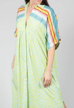 Conditions Apply Dresses^Midi Shirt Dress in Blue
