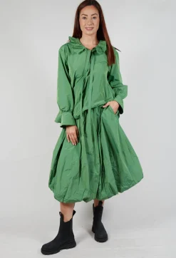 Les Filles d'Ailleurs Skirts^Midi Skirt in Apple Green