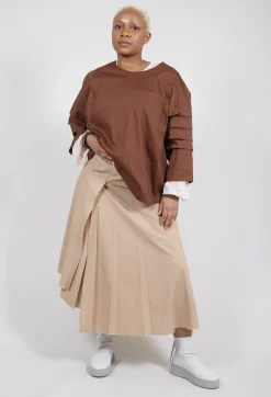 Malloni Skirts^Midi Skirt in Corda