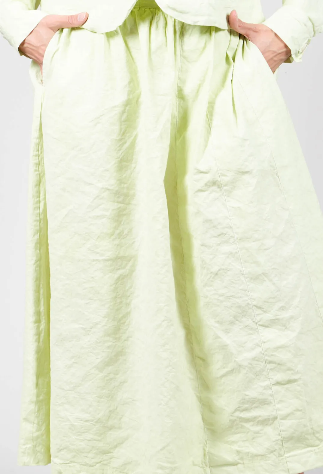 Aequamente Skirts^Midi Skirt in Melone