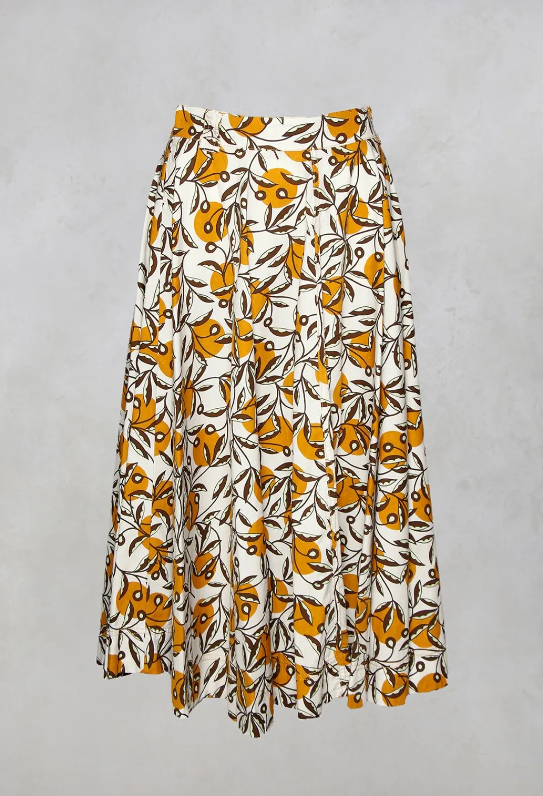 Maliparmi Skirts^Midi Skirt in Naturale/Orca