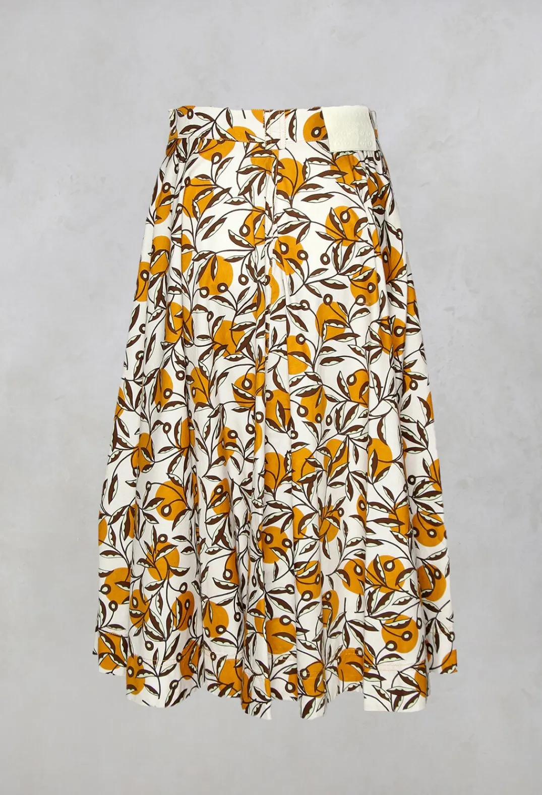 Maliparmi Skirts^Midi Skirt in Naturale/Orca