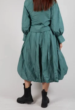 Les Filles d'Ailleurs Skirts^Midi Skirt in Sage Green