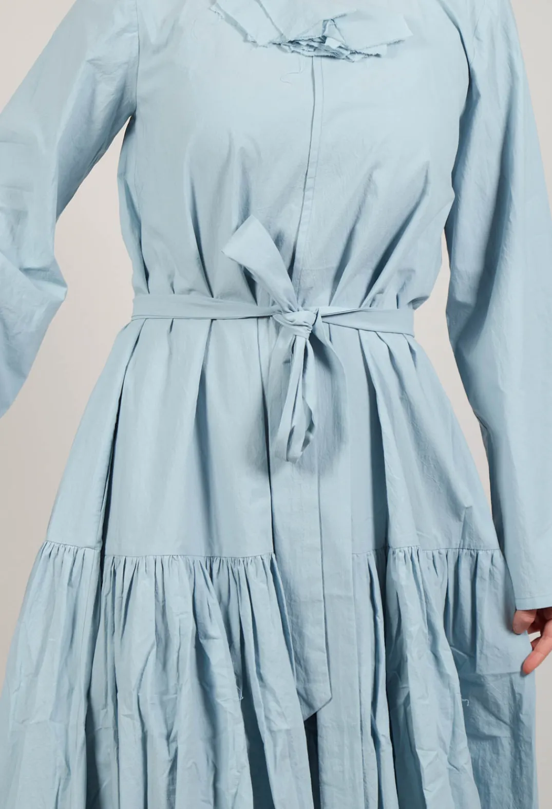 Les Filles d'Ailleurs Dresses^Midi Smock Dress in Blue