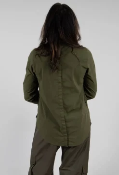Elemente Clemente Tops^Mikumi Blouse in Khaki