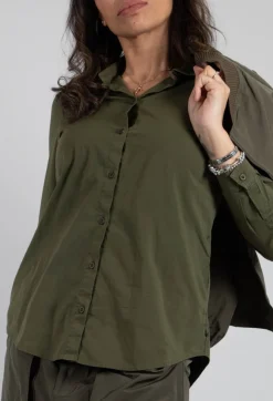 Elemente Clemente Tops^Mikumi Blouse in Khaki