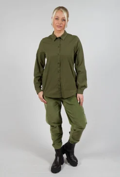 Elemente Clemente Tops^Mikumi Blouse in Khaki