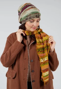 Butapana Scarves^Minature Cotton Scarf in Mustard