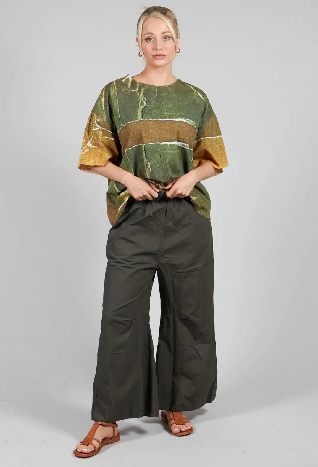 La Vaca Loca Trousers^Mismo Trousers in Tea Leaf