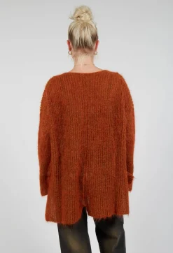Masnada Jumpers^Mohair Knit Jumper in Tumeric