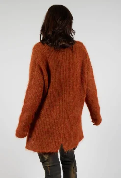 Masnada Jumpers^Mohair Knit Jumper in Tumeric