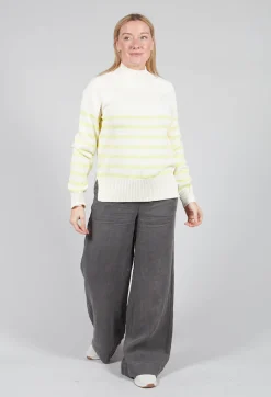 Ecoalf Jumpers^Moliealf Knit in Soft Lime