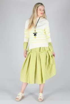 Ecoalf Jumpers^Moliealf Knit in Soft Lime