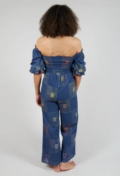 Conditions Apply Jumpsuits^Molly Handwoven Jumpsuit in Indigo