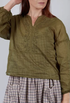 Ewa I Walla Tops^Molly Top in Olive