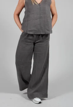 Ecoalf Trousers^Mosaalf Pants in Charcoal